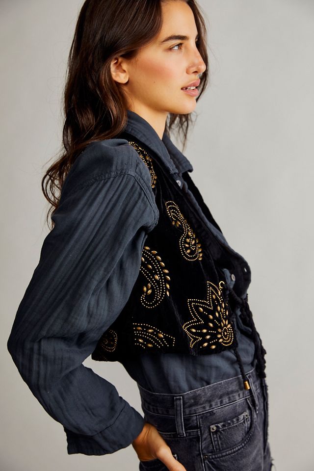 Delilah Studded Waistcoat #4