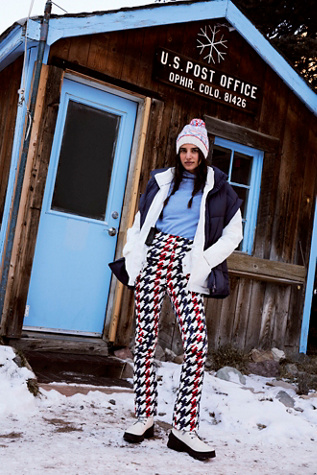 GenesinlifeShops AE - Multicolour 'Aurora' high - waisted ski