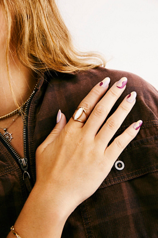 Chill Tips Reusable Press-On Manicure Kit by Chillhouse at Free People in Black