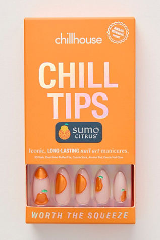 Chill Tips Reusable Press-On Manicure Kit by Chillhouse at Free People in Green