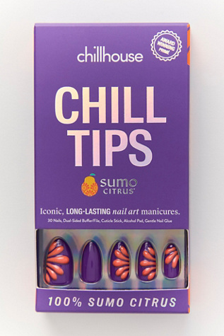 Chill Tips Reusable Press-On Manicure Kit by Chillhouse at Free People in Green