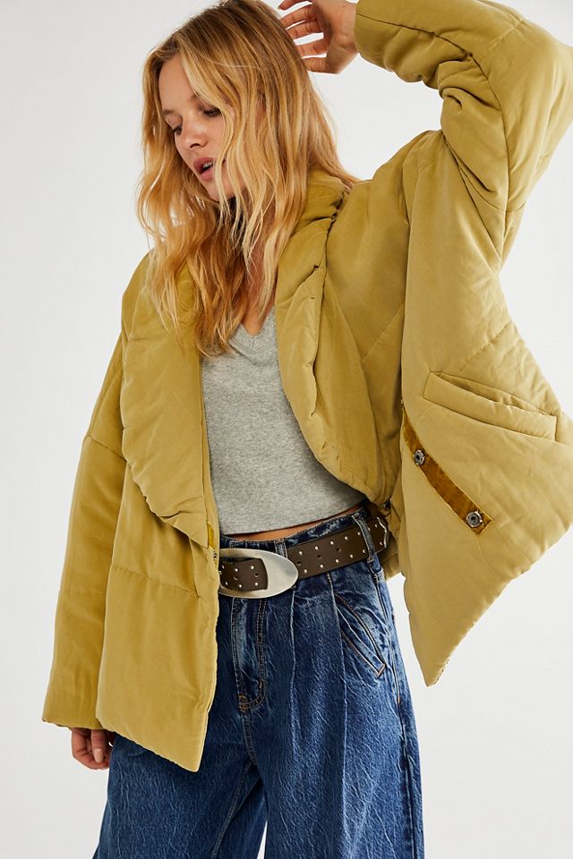 Free people outlet fluffy dolman jacket