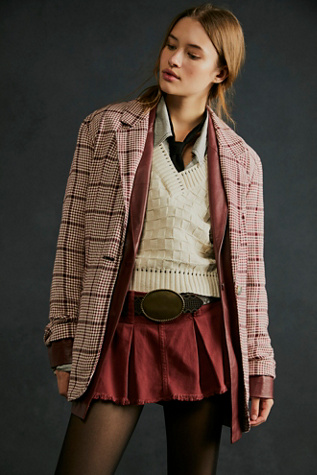 Duke Concho Belt by Free People in Black, Size: S-M/P-M