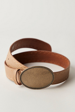 Duke Concho Belt by Free People in Tan, Size: XS/S