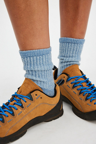 Smartwool Classic Hike Socks at Free People, Mist Blue, S