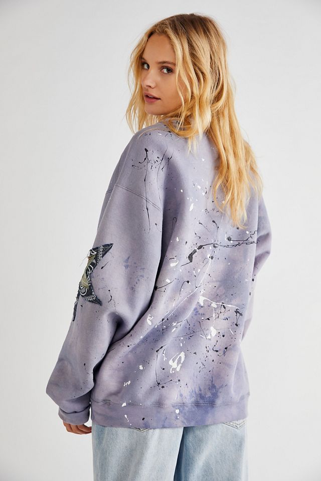 Free people 2024 star sweatshirt