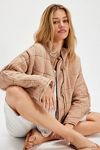 Dolman Quilted Knit Jacket
