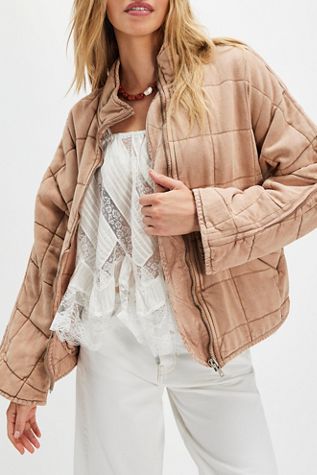Chloe Jacket | Dolman Quilted Jacket | Free People
