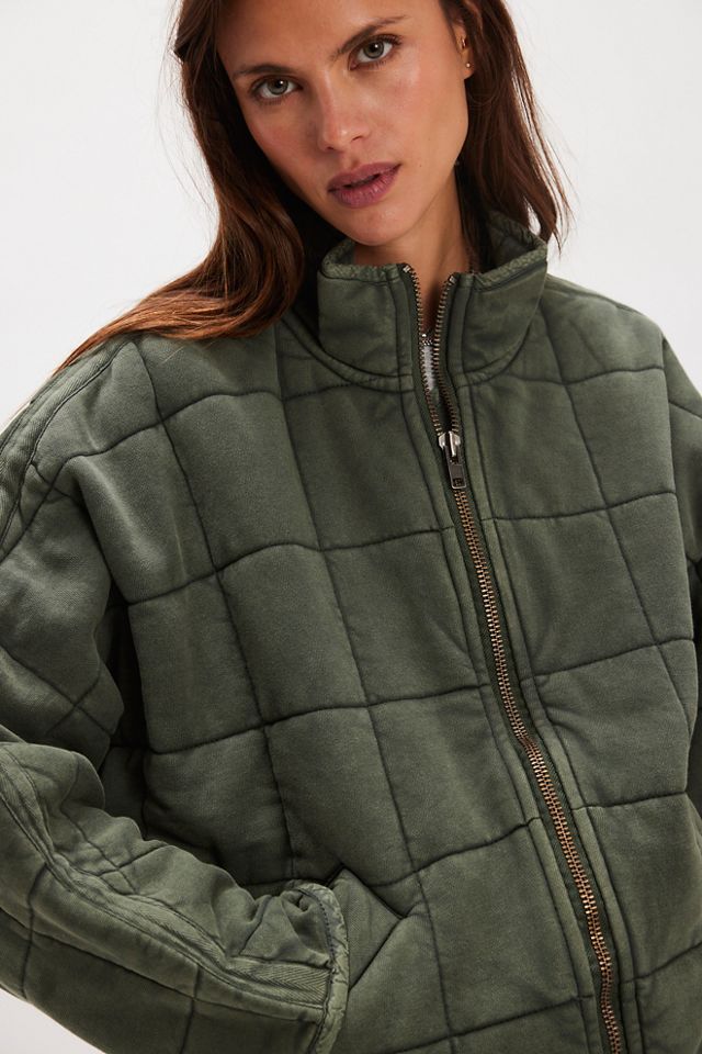 Dolman Quilted Knit Jacket #2