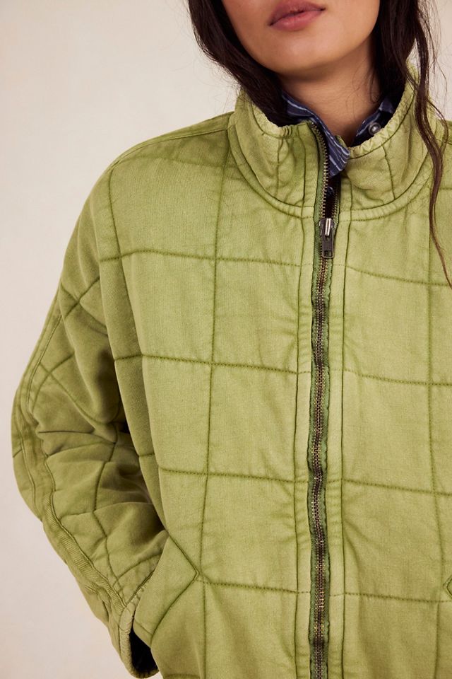 Dolman Quilted Knit Jacket #3