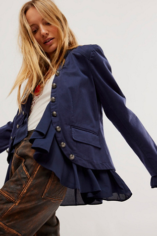 Ruffles Romance Jacket | Free People