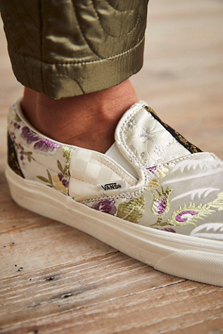 vans patchwork slip on