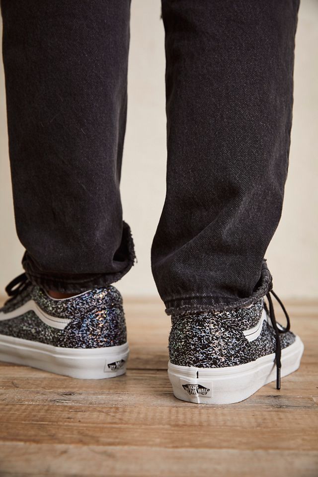 Vans old skool store glitter skate shoe