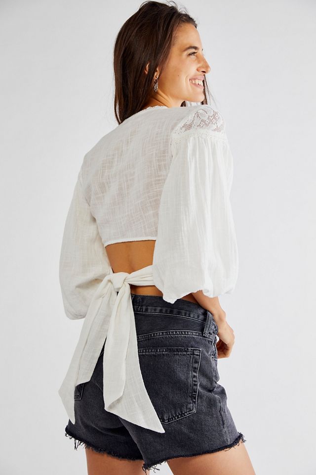 Dolly Wrap Top #1