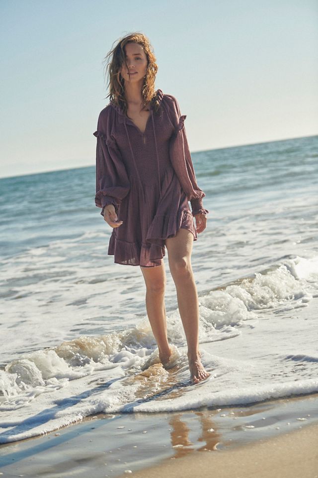 Free people seashore mini dress best sale