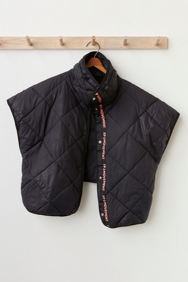 Chill Out Packable Puffer Poncho Scarf #1