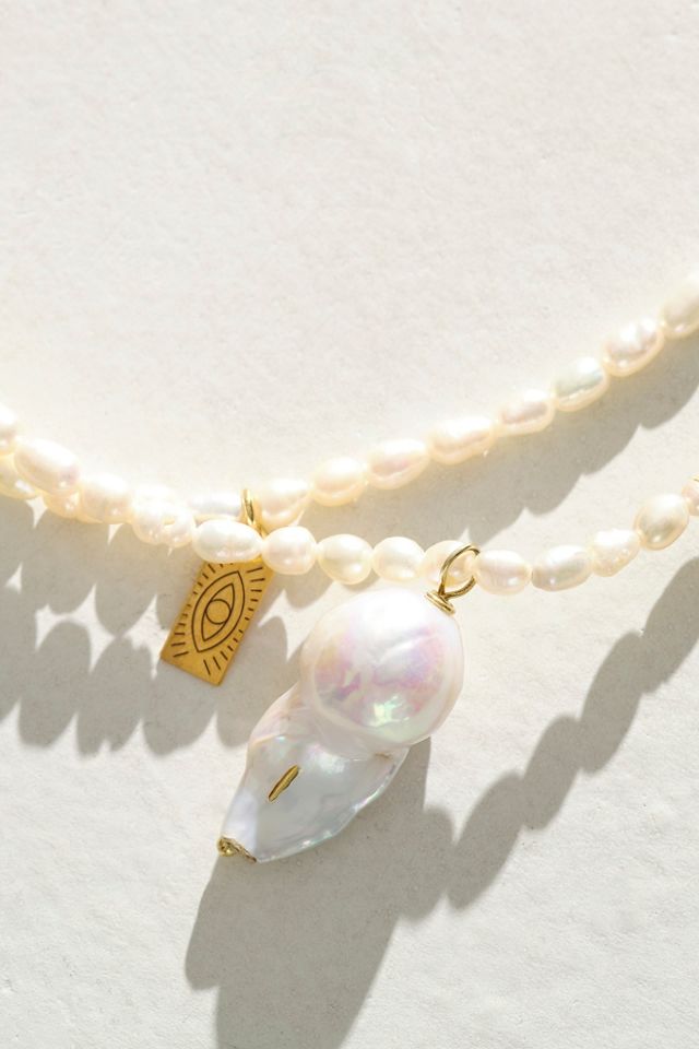 Hermina Athens Baroque Pearl Necklace #1