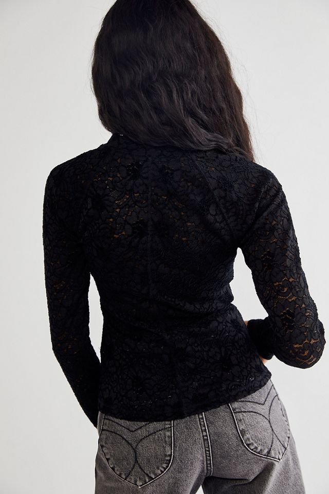 Cloud Ride Lace Crew Long Sleeve #1