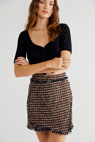 free people ruched skirt