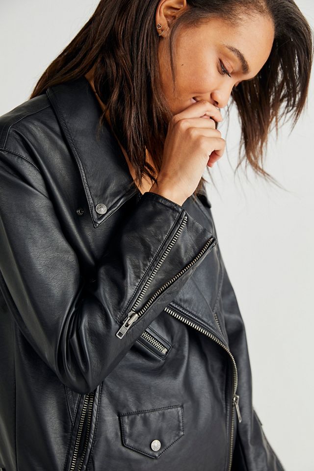 We The Free Jealousy Vegan Moto Jacket Free People UK