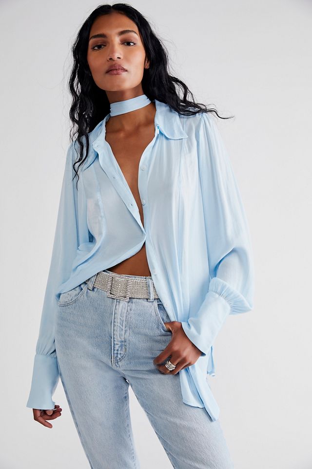 Lala Solid Blouse | Free People