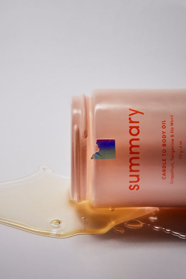 Summary Candle To Body Oil #1