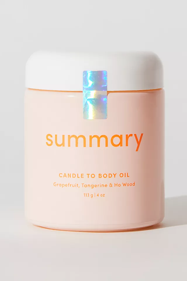 freepeople.com | Summary Candle To Body Oil