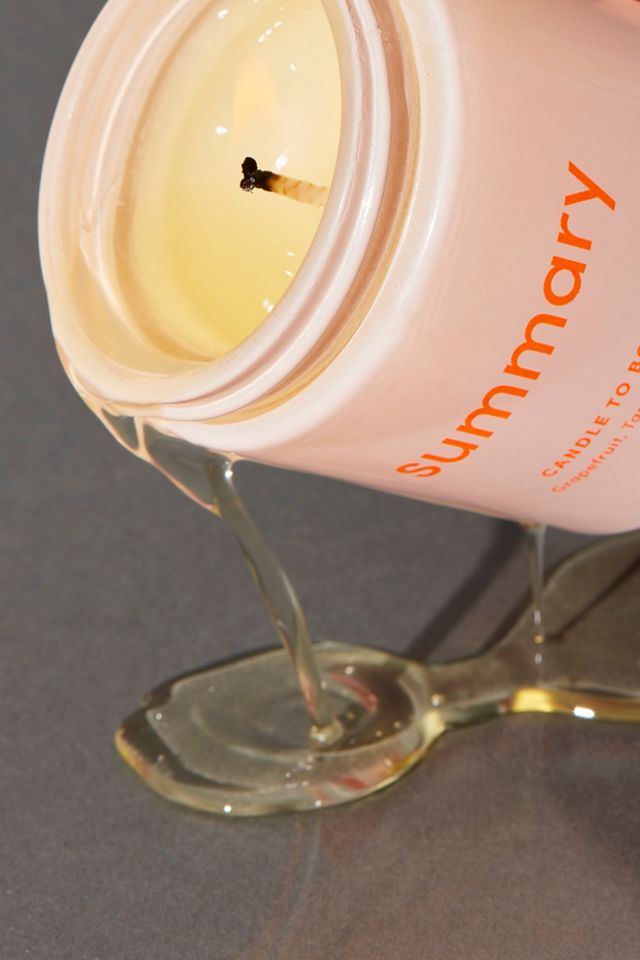 Summary Candle To Body Oil