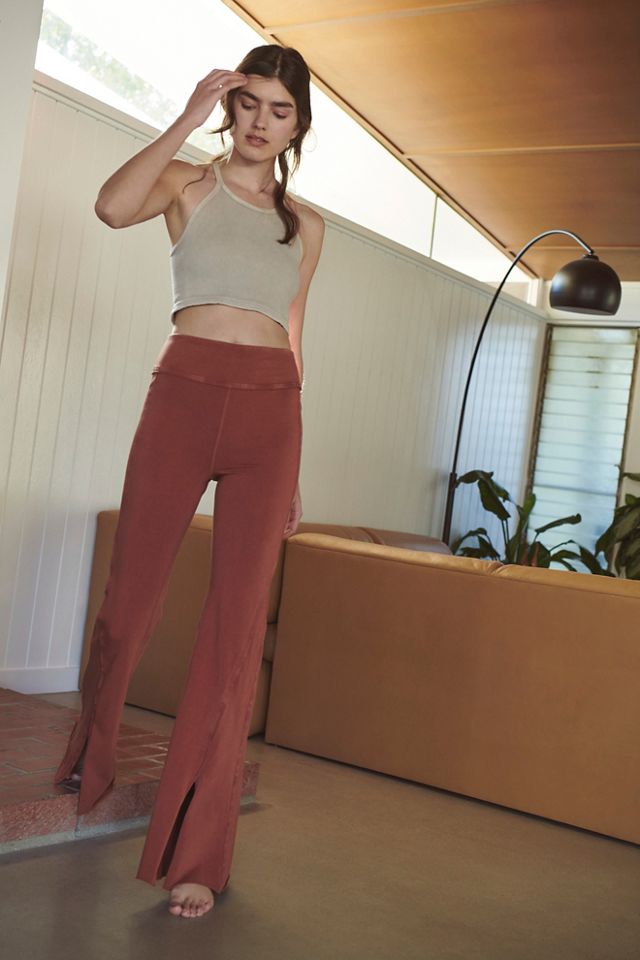 FREE PEOPLE FP Movement Hot Shot Crop Flare Womens Pants