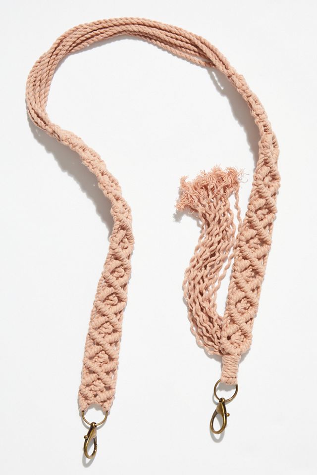  Macrame off white camera strap Woven natural cotton rope  shoulder strap Gift with hearts for traveler and photographer : Handmade  Products