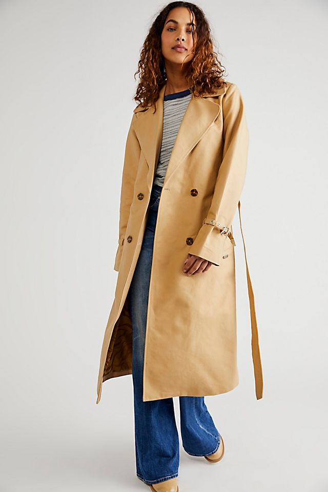 Long Classic Trench Coat | Free People UK