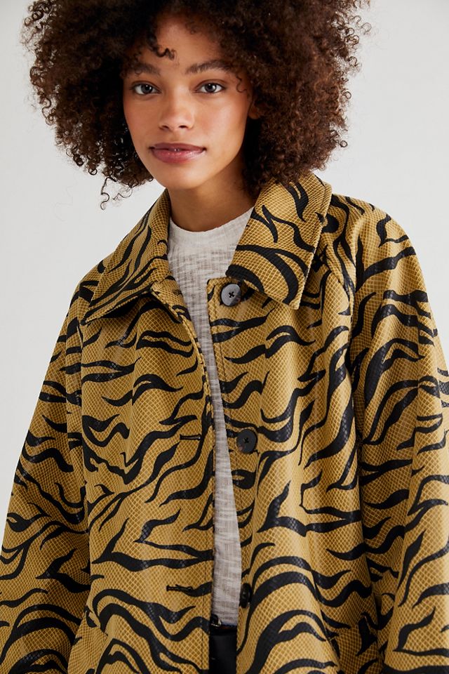 Printed Water Repellant Coat #2