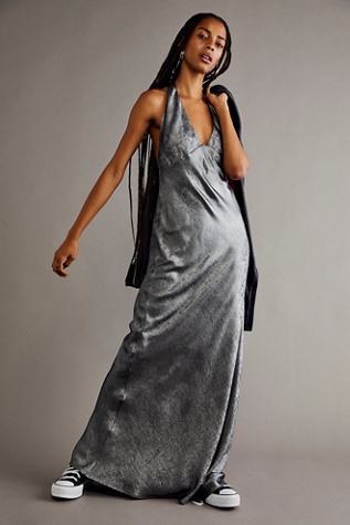 free people grey dress