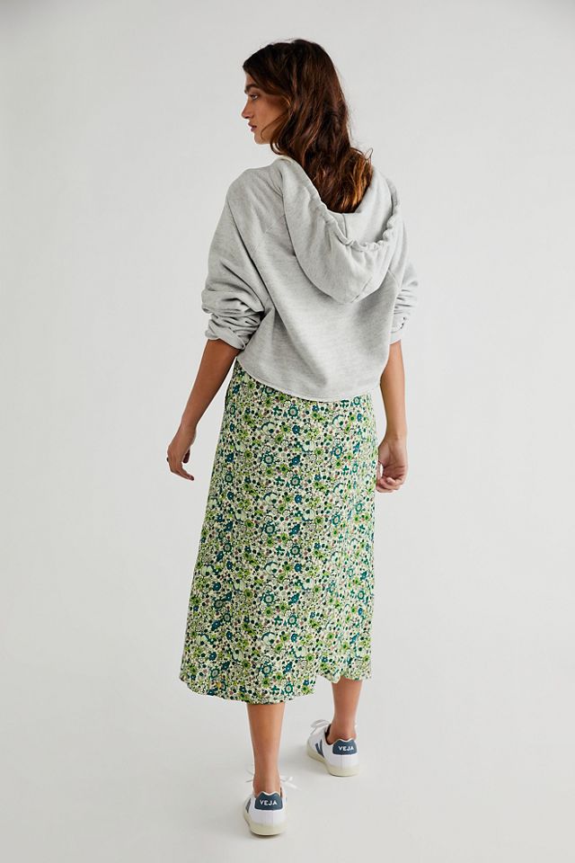 Free People Scotch & Soda Floral Maxi Wrap Skirt. 3