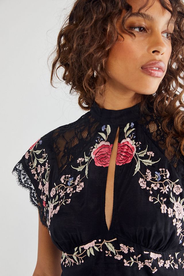 Chiara Embroidered Top #2