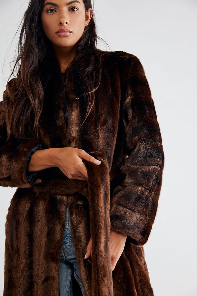 Eklonis Faux Fur Coat #3