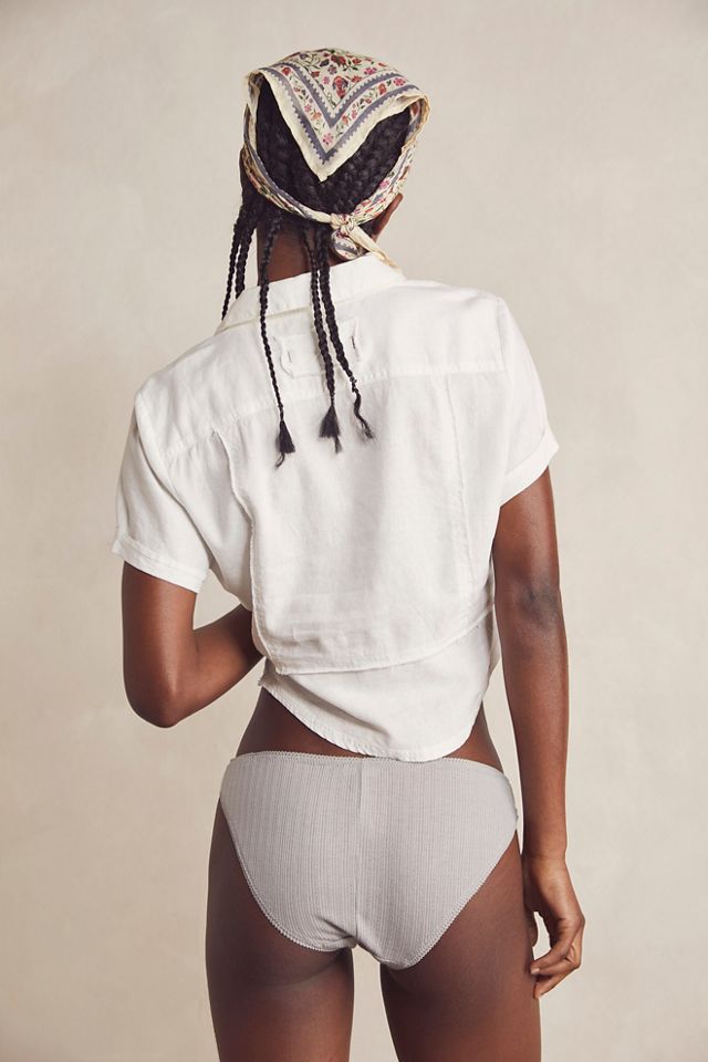 Pointelle Bikini Undies #1