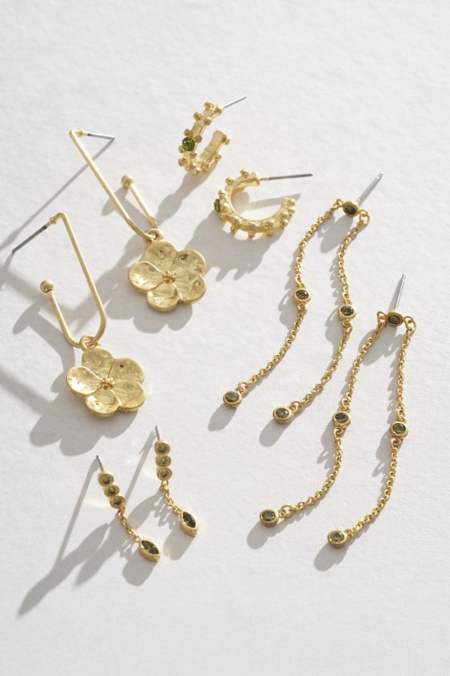 Layla Gold Plated Hoop Set #1