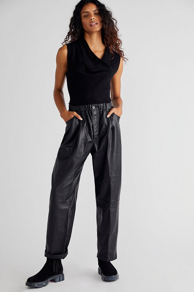 Free people sale vegan leather