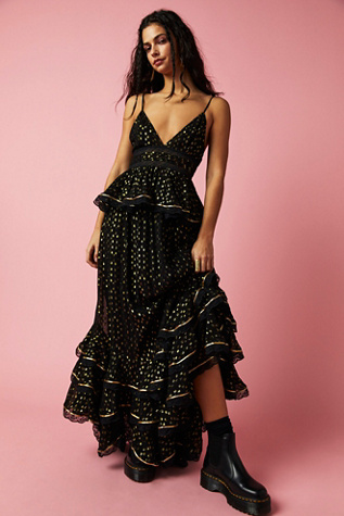 knee length dresses for ladies Rococo Sand Rain Maxi – TrenLend
