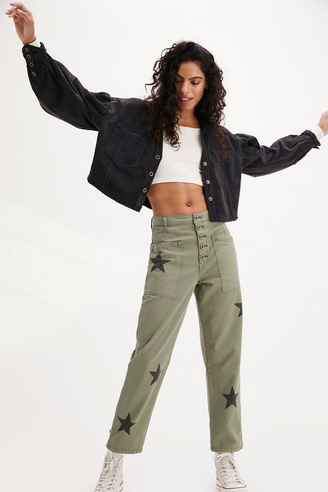 Pistola Tammy Button Fly Trousers