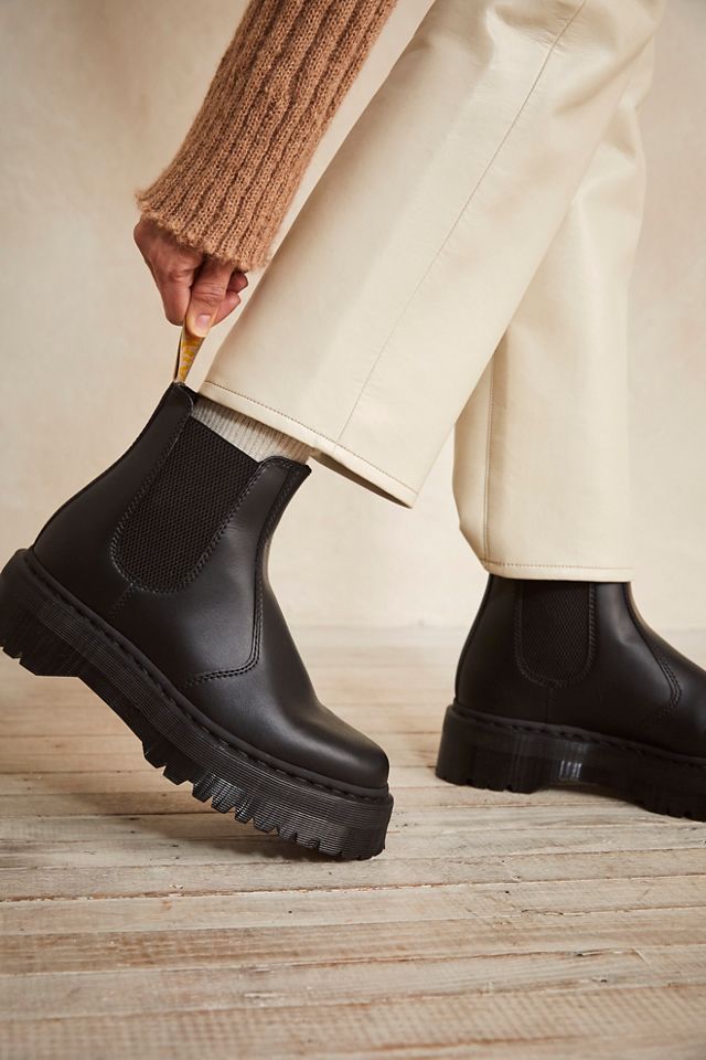 Vegan platform chelsea store boots