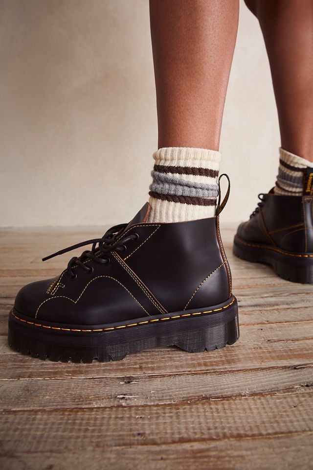 Church quad platform 2024 boots dr martens