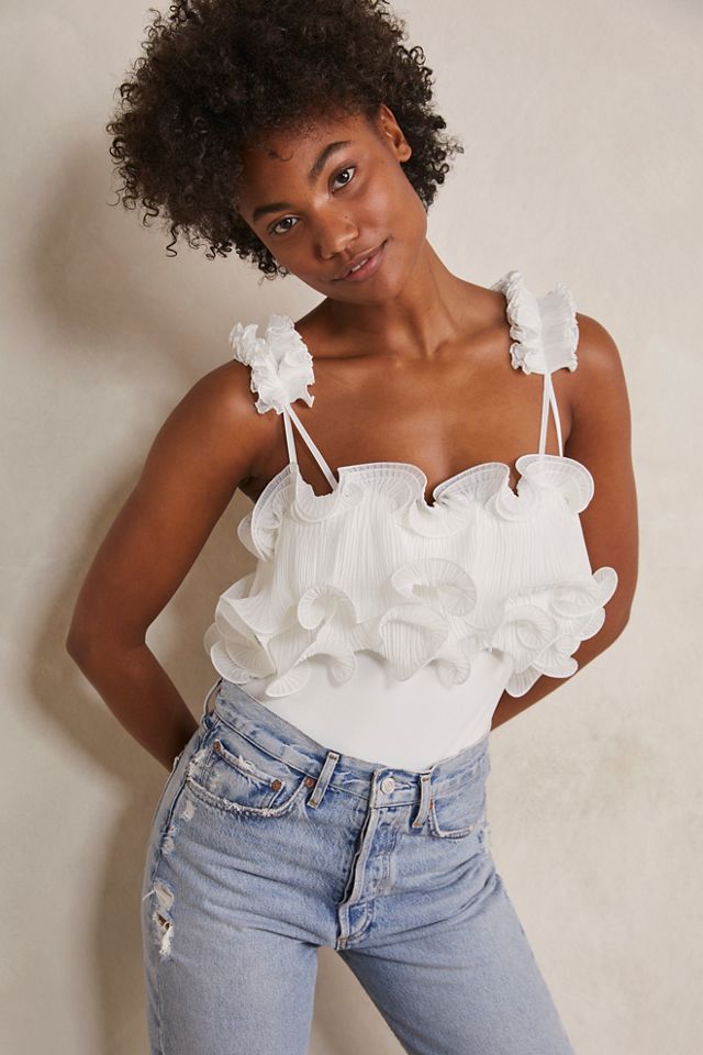 Ruffled Out Bodysuit