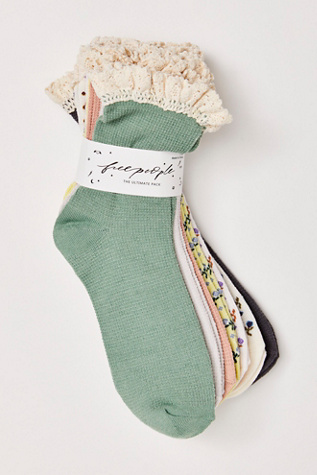 The Ultimate Sock Pack at Free People in Tainted Love