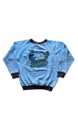 Vintage 1970s Alaska Sweatshirt Selected By Vintage Warrior