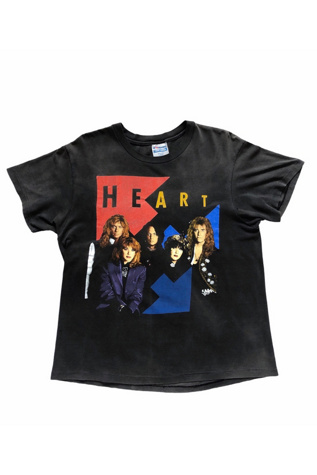 Vintage 1990's HEART band T-shirt selected by Vintage Warrior