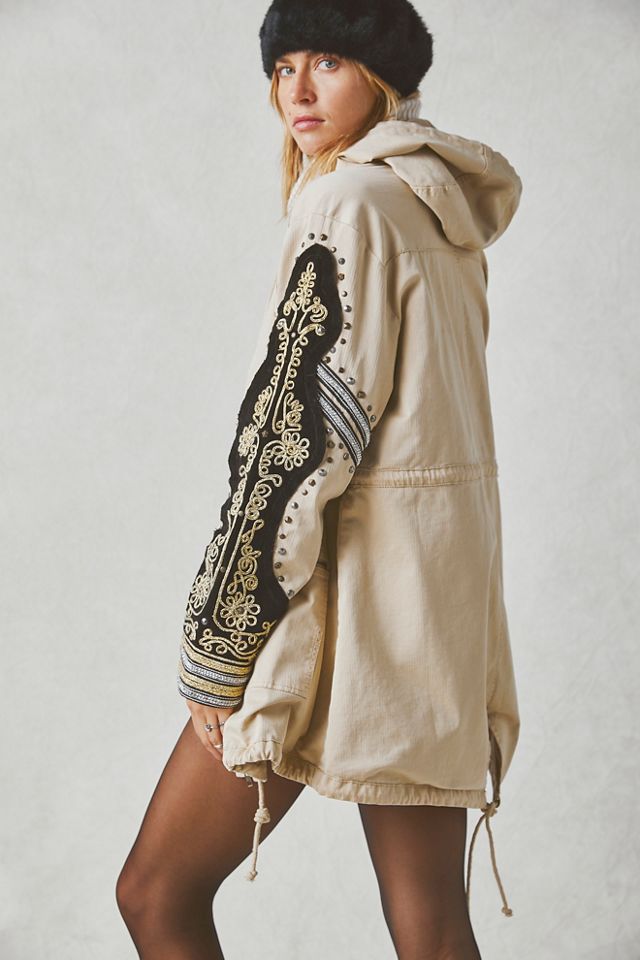 We The Free Embellished Military Jacket #1