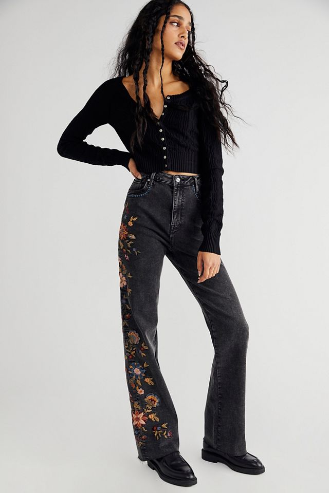 Chloe jeans wide clearance leg