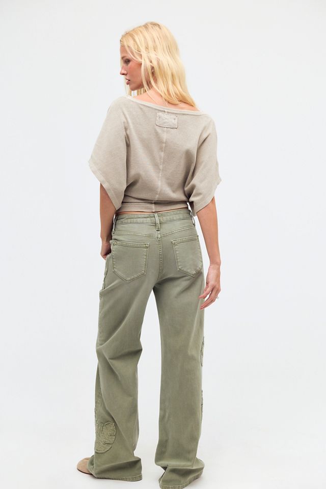 Driftwood Charlee Wide-Leg Jeans #1